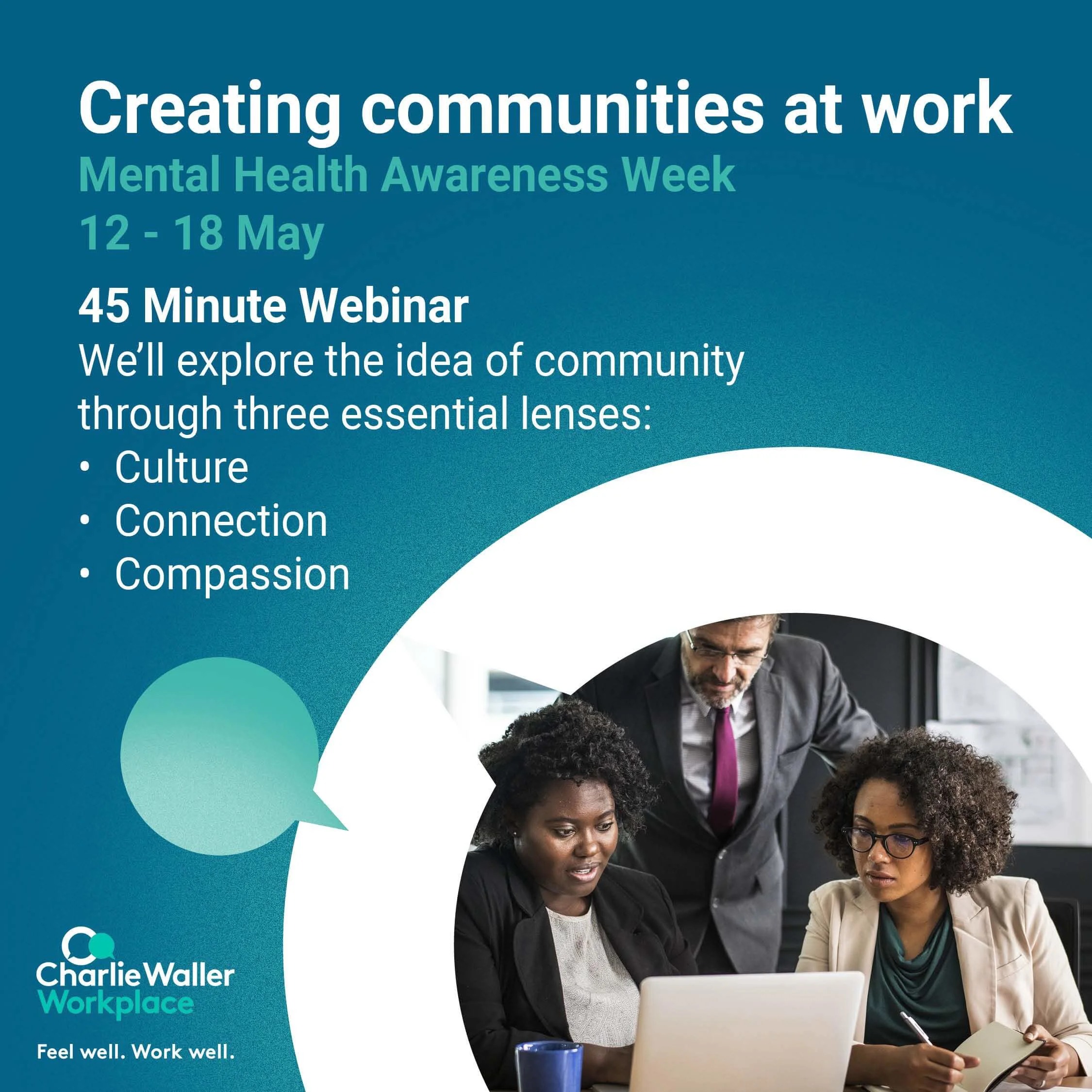 Workplace webinar creating communities at work